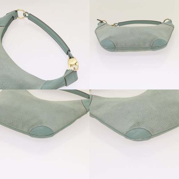 GUCCI GG Canvas Shoulder Bag Light Blue 001 001 - Picture 10 of 13